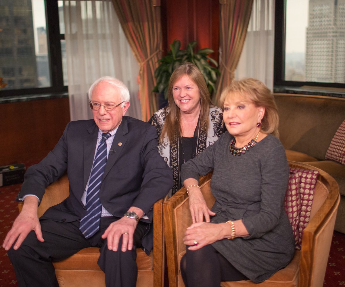 Jane O’Meara Sanders on Twitter: “Rest In Peace Barbara Walters. You