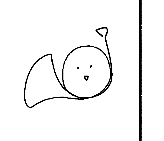 今年も漫画を読んでくださった皆さま、ありがとうございました!
暖かくしてお過ごしください。
画像は、とても簡単に描けるホルンです。 