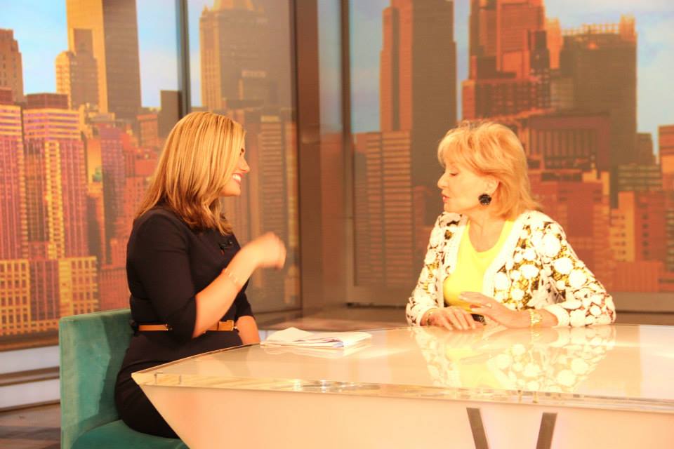 JoyLambert's tweet photo. 8 years ago, I had the incredible honor of interviewing #BarbaraWalters. When I sat down, I told her it was the first interview I had ever been nervous for in my career, she sweetly smiled and said, "oh, honey, we're just having coffee" and we both laughed. 1/2 https://t.co/9ayK5gjZUY