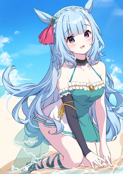水着ウマ娘からはこの4枚#2022年自分が選ぶ今年の4枚 #ウマ娘 