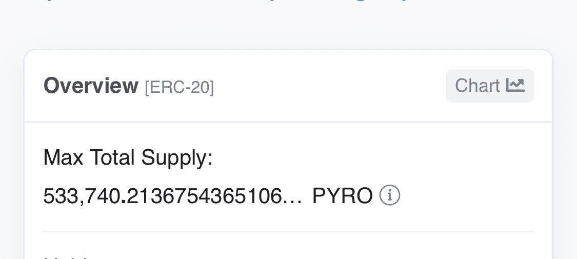 PyroBurnTracker's tweet photo. 12.30.2022 :

533,740 Tokens Remaining. 🧨

( 46.626% Burned ) 🔥🔥

767 $PYRO Tokens Burned In Last 24 Hours. 🔥💎 https://t.co/dkpa1NZNiv