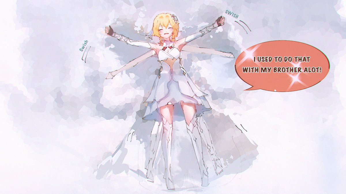 ChinHutao's tweet photo. #dottore #dottolumi #ドットーレ #蛍 #lumine What is a snow angel? https://t.co/Q8vevnKdTC