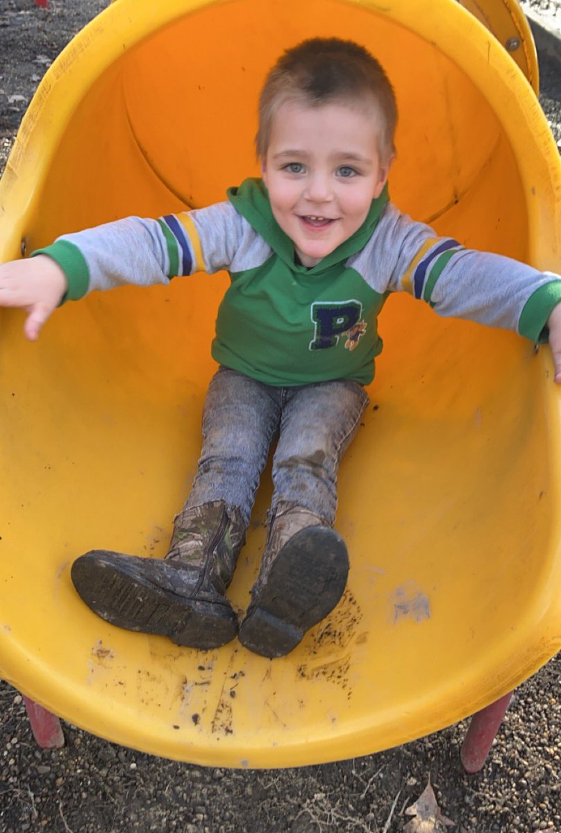 Carter had a blast at the park today ❤️