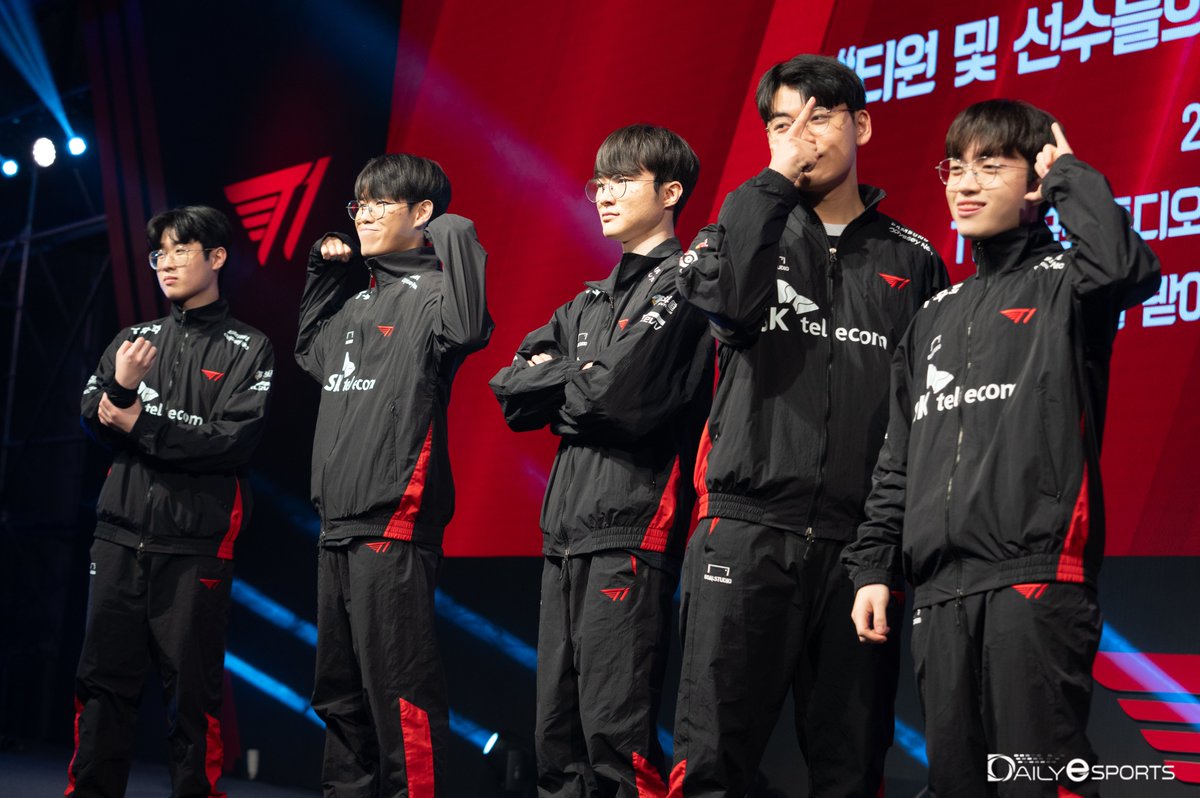 T1 2023 New Uniform with Goal Studio #LoL #LCK @LCK .@T1LoL #lol #lck