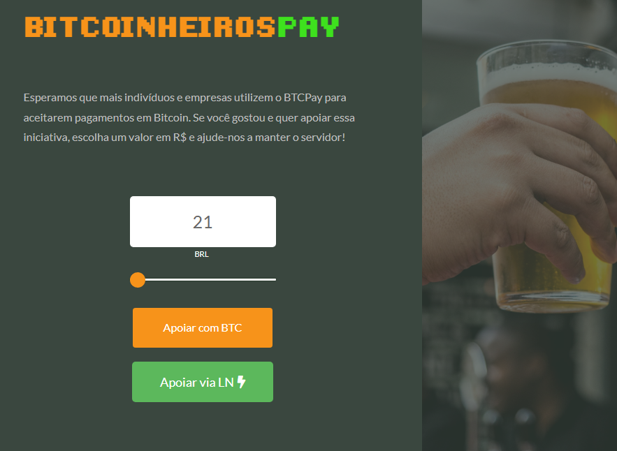 bitdov's tweet image. Em 2023 estou considerando tirar do ar o BitcoinheirosPAY para o público geral. Minha sensação é que o uso é mto pequeno e não há demanda, até pq já não recebemos nenhuma cervejinha há mais de 1 ano.

Link: bitcoinheiros.com/pay/

Se achar q devemos manter, colabore ⚡️