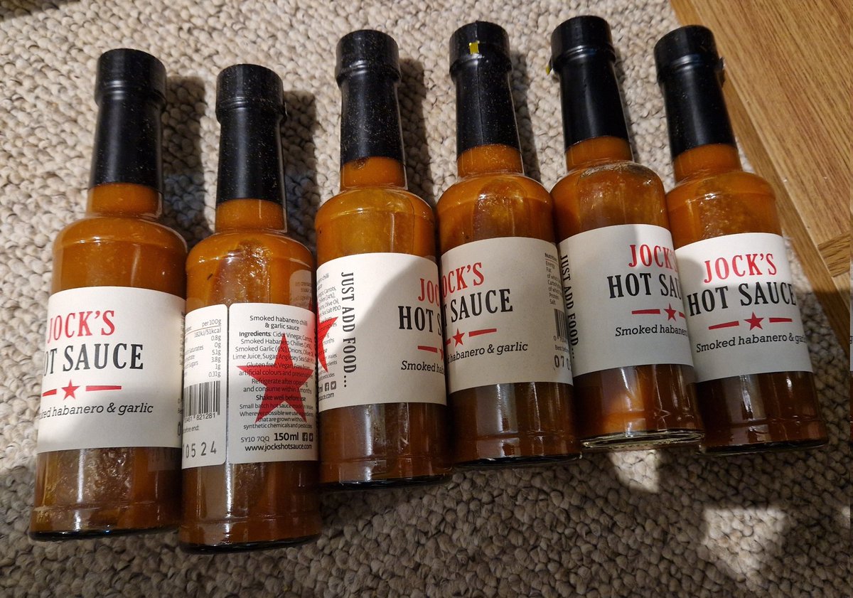Still put Christmas presents away. Going to need a bigger pantry for all this <a href="/jockshotsauce/">Jock's Hot Sauce</a> hot sauce!