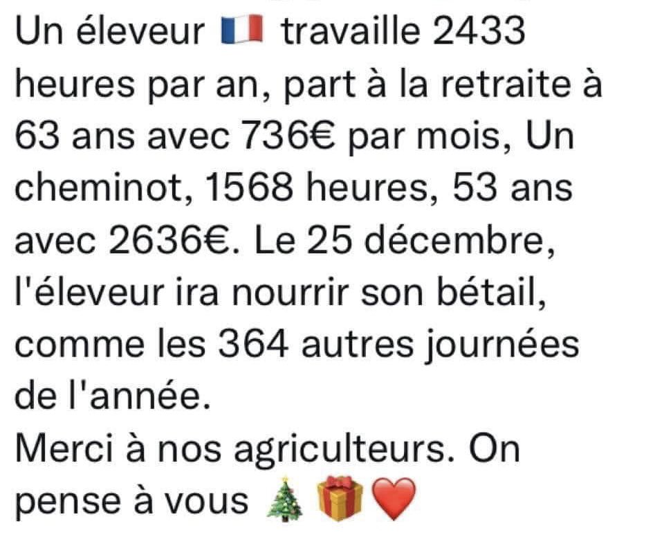 agritof60's tweet photo. Pas mal ce résumé sur la retraite des agriculteurs versus #sncf🤔 @MFesneau @FNSEA @DesrumauxRegis @ecvass02 @BruCardot @GuyotVincent02 @benj_thi @SNCFVoyageurs @LIGNEP_SNCF @JeunesAgri @emma_ducros @plumedeschamps @le_Parisien @CourrierPicard @Oisehebdo @FDSEAOise @smessaertluc https://t.co/c4wJe9Kkhs