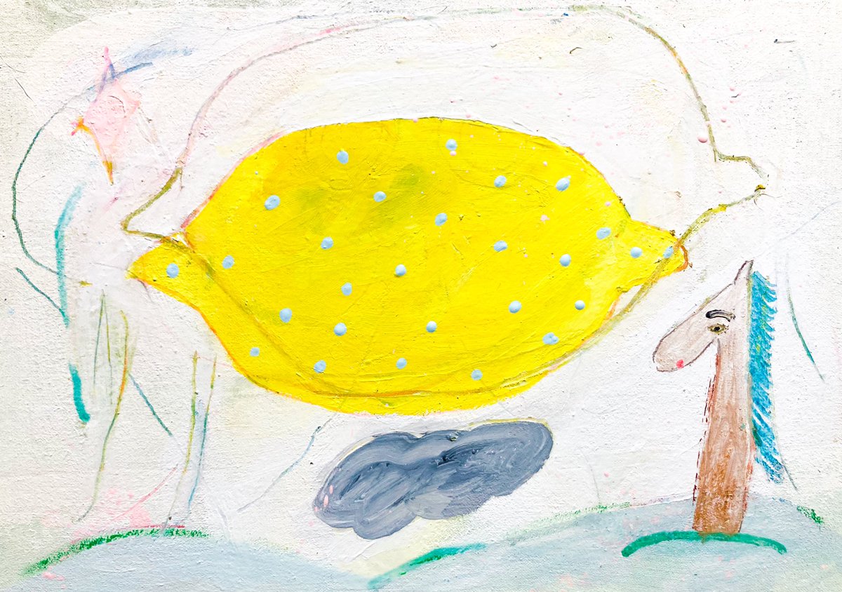 「今年は福岡で個展をしイベントやグループ展にもたくさん参加できて絵を見ていただける」|🦭坂田藍美🪵のイラスト