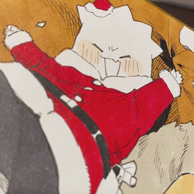「fur-trimmed headwear santa costume」 illustration images(Latest)｜5pages