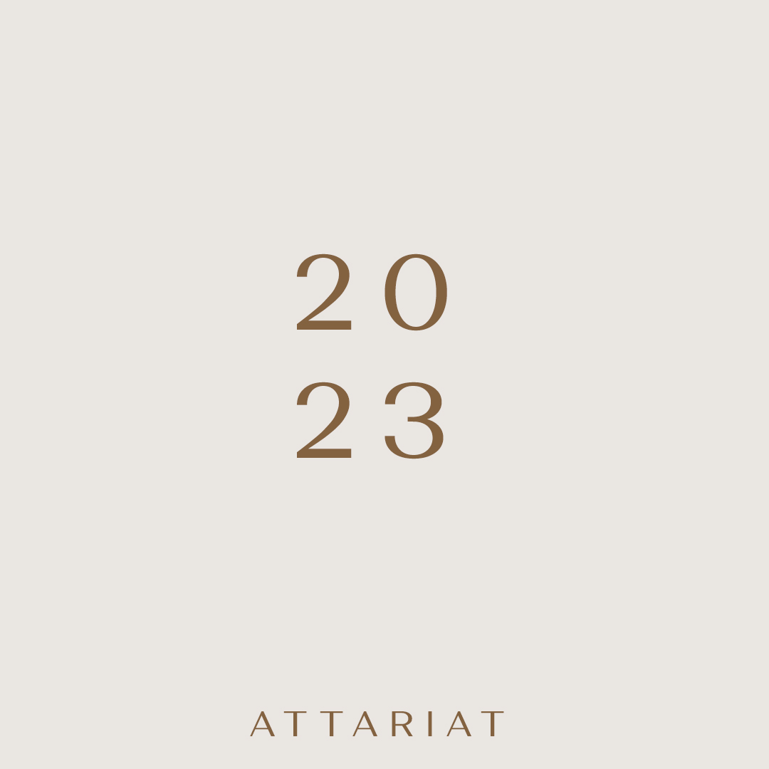 Feliz Año 🤎 

Brindemos por un 2023 lleno de salud, risas, diversión y muchísima felicidad 🤎 Gracias por habernos acompañado este último año. Deseando compartir con todos este 2023🤍 #attariat