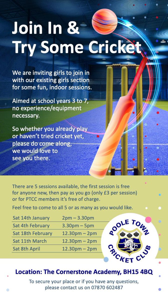 Poole Town Cricket Club tweet media