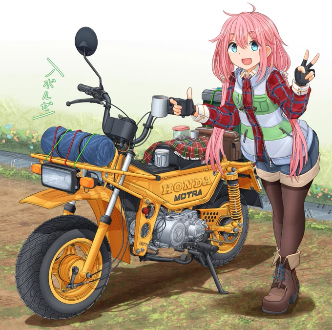 #2022年自分が選ぶ今年の4枚今年はミリタリー絵にかかりっきりでバイク絵あまり描けなかった…来年はせめて月1枚ペースに戻したいです 