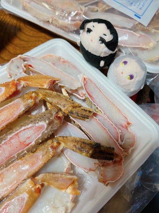 「あったかいお鍋」「だざいさんもこれだけあれば」 