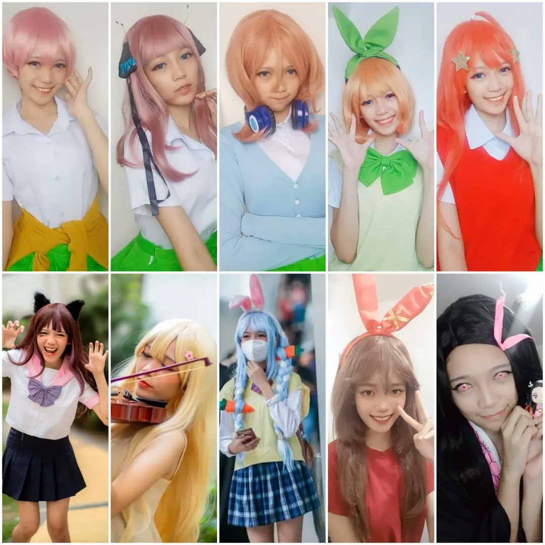 GraceMerleen's tweet photo. It was a roller coaster ride! This year, I cosplayed a total of 38 characters lolita, maid and anime series with the help of my supporters, sponsors, photographers, friends and family. 
Thank you 2022, Welcome! 2023! ✧⁠\⁠(⁠>⁠o⁠<⁠)⁠ﾉ⁠✧
#cosplay #NewYear2023 https://t.co/MIVbwRa79c