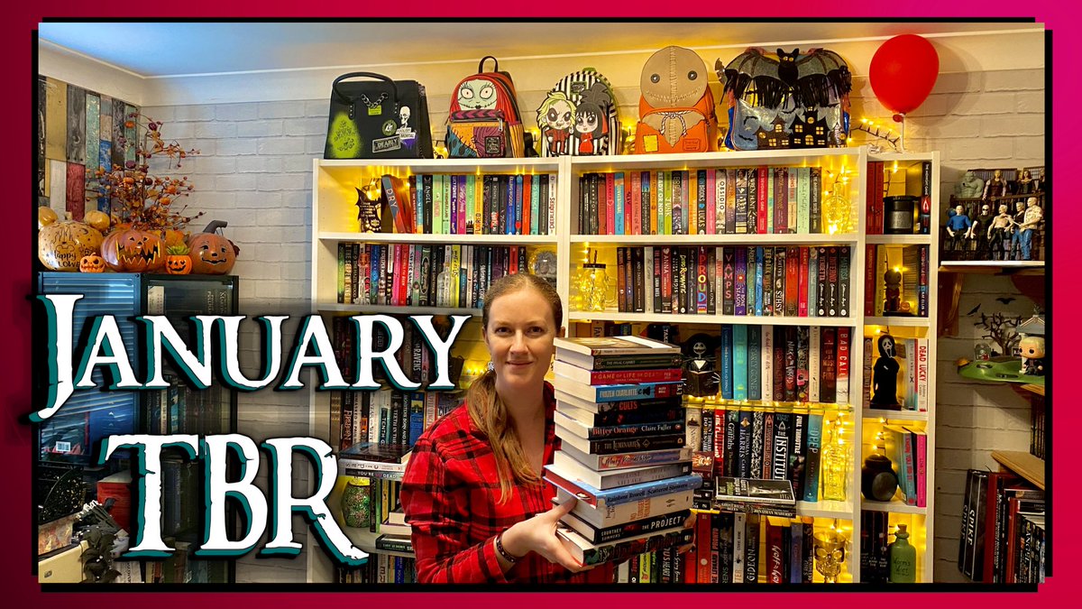 🦇✨N E W   V I D E O ! ✨🦇

This video includes the 15 books on my January TBR – a bit ambitious! 

I also talk more about Frozen Charlotte and January’s giveaways for the YA Book Club 2023

📺 youtu.be/B7n1RoXh5To

#YABookClub2023 #JanuaryTBR #FrozenCharlotte #Giveaway #TBR