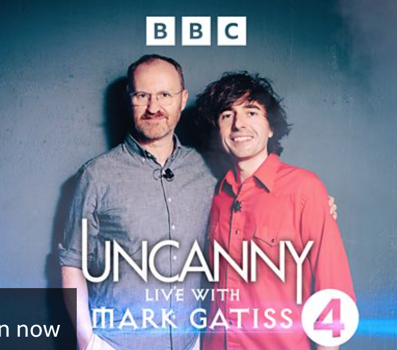 MrDavidEBrown's tweet photo. During a hectic Christmas season, these two shows on BBC Sounds have calmed me right down. Mark Gatiss on all things ghostly. Well worth your time. #Uncanny #HuntingGhosts https://t.co/Mt1StLBfu8