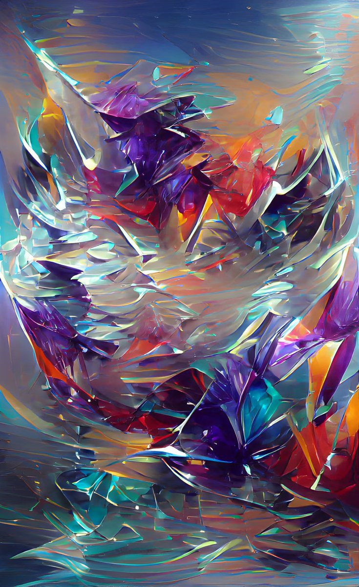 Welcome @Anatoli73192955 To My <a href="/ArtOfEmotionAi/">Art Of Emotion Ai</a>! #NFT #NFTs #NFTCommunity 

"Shards Of Crystal Swirl Like A Hurricane Of Glass."

Supply: 333 | Genesis Pass
Get Yours: opensea.io/collection/art…