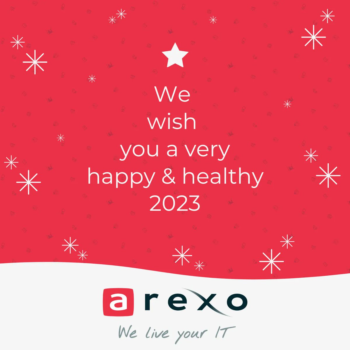 Arexo vous souhaite de passer un bon réveillon du Nouvel An ! 🤩

Levez le pied, trinquez et profitez avec votre famille et vos amis. 🎉

Nous nous retrouvons très vite en 2023, pour vous accompagner dans vos projets ❗

#newyear #happynewyear #nouvelan #fetes