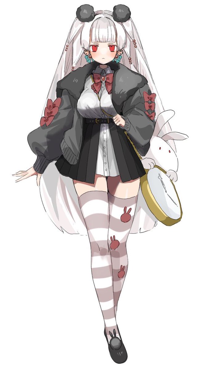 「色塗ったらうさぎっぽくない! 」|ホ塔のイラスト