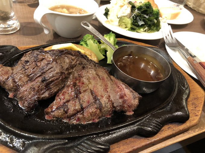 アフターのお肉じゃ…𓌉𓇋 🥩 