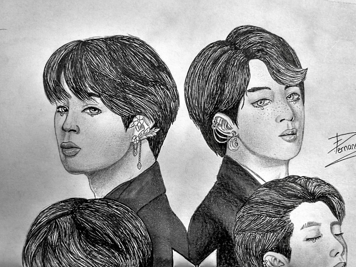 AmandaThePuma's tweet photo. Nueva comisión por encargo personal, nuevamente vuelvo a dibujar al grupo Kpop BTS desde febrero 2021, espero les sea de su agrado.
#drawing #draw #drawthisinyourstyle #dibujo #dibujotradicional #fanart #kpop #kpopbts #bts #army #armybts #btsarmy #btsfanart #comision #comisiones https://t.co/QgmIBE8isy