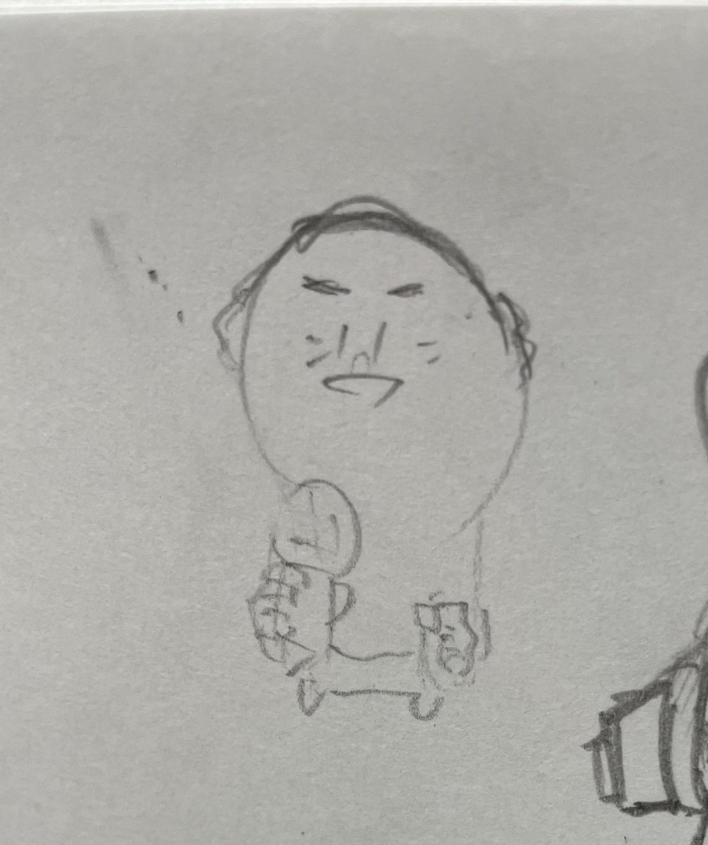 長女(10)が描いた細川たかしさんのイラストで恐縮ですが、年末のご挨拶とさせていただきます。どうぞ良いお年を。 
