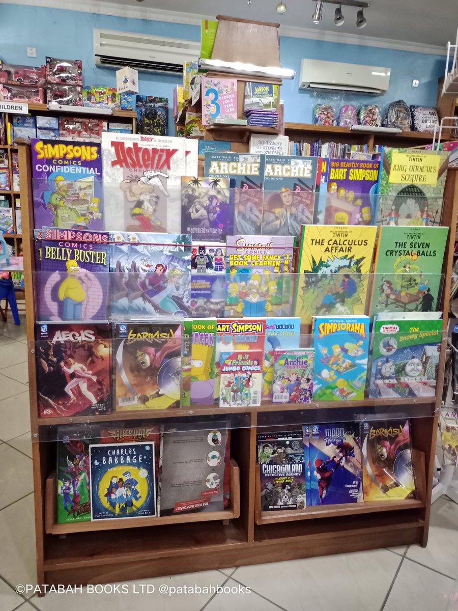 patabahbooks's tweet photo. #comics
#tintincomics
#simpsoncomics
#archiecomics
#asterixscomics https://t.co/syUsrxMy53