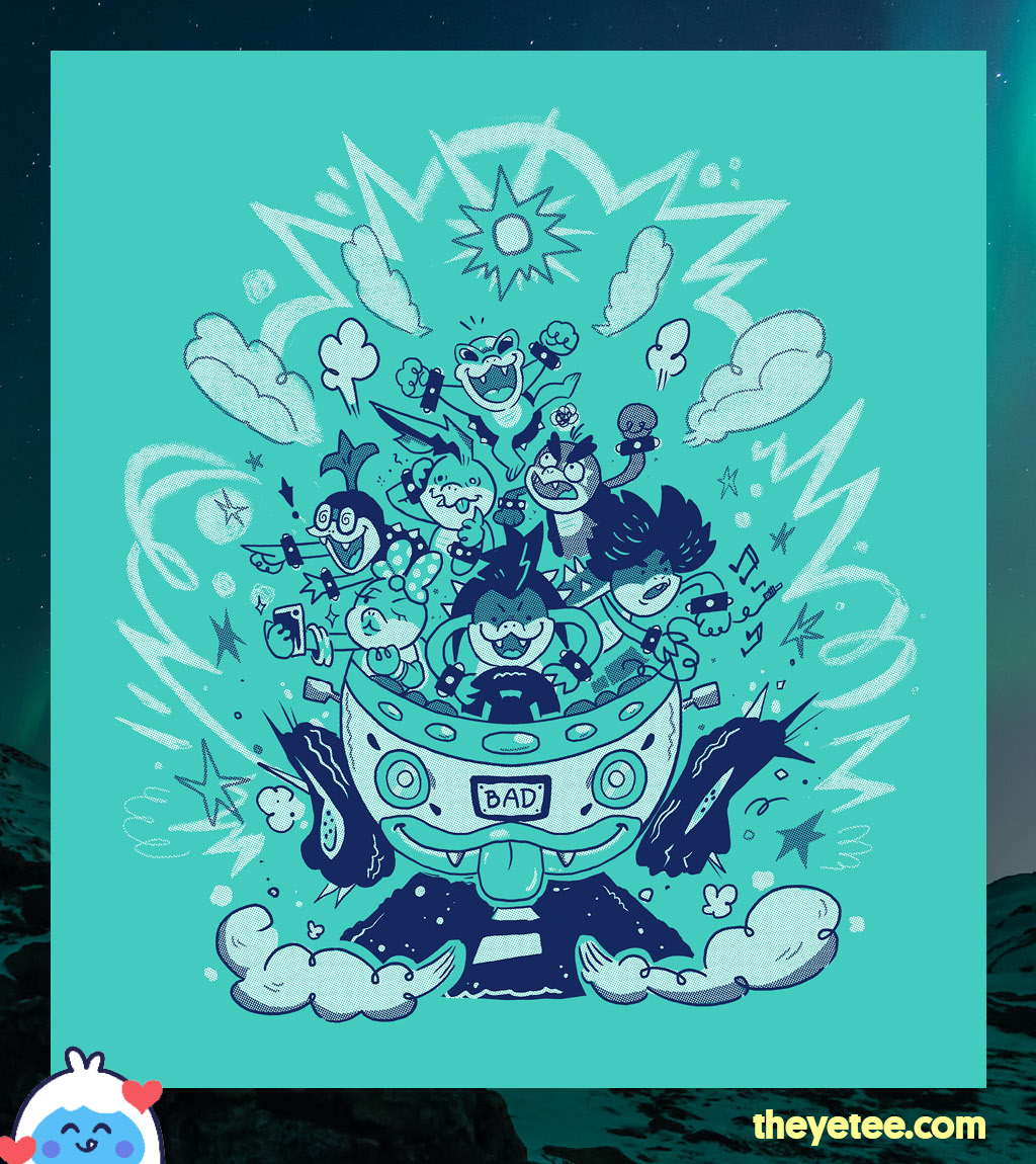 「LAST CHANCE! In one hour, this #tee will」|The Yetee 🌈のイラスト