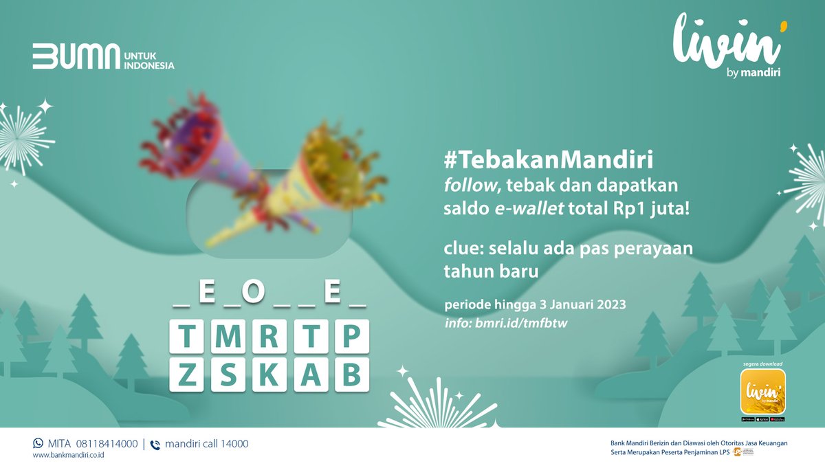bank mandiri tweet media