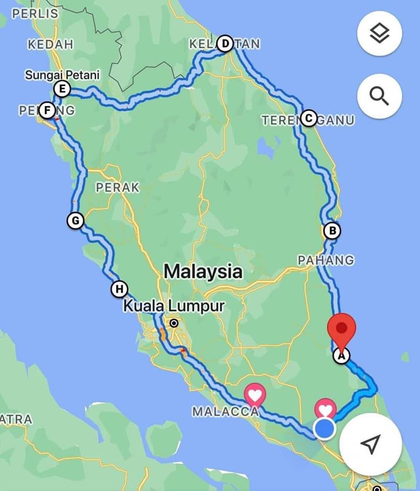 TravelJimat's tweet photo. BAHAGIA CARA KITA 

Misi round satu Malaya!!
Alhamdulillah syukur kehadrat ILLAHI

Total : 2192KM jalan darat
kenderaan : CRV 2010
belanja total : RM3+++
masa : 10 Hari 9 Malam

MAKAN-MAKAN
- lebih 50 jenis makanan kami try, nanti sy post 1 cerita tentang makan2 kami.. https://t.co/CkFkSZhPNb