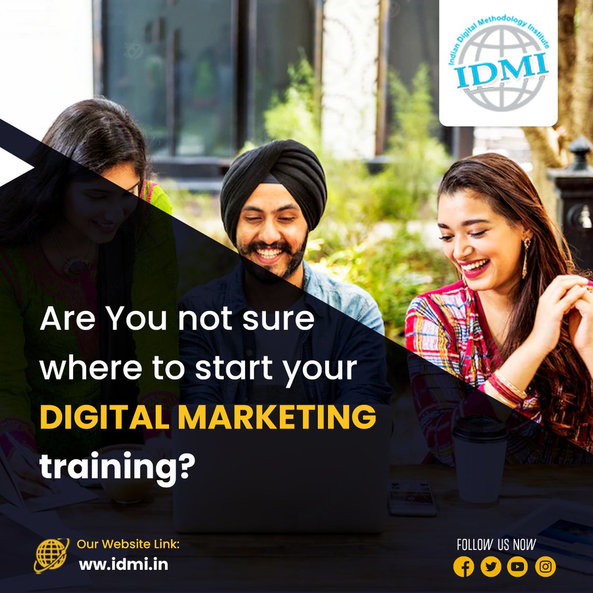 IdmiOfficial's tweet photo. IDMI is the perfect place for your digital marketing training. We teach about social media marketing, email marketing, and many other latest trends in marketing.

visit our website : https://t.co/SG3VaMEgsp
Email us at : admin@idmi.in

#digitalmarketing #courses #training https://t.co/epJpbrtibd