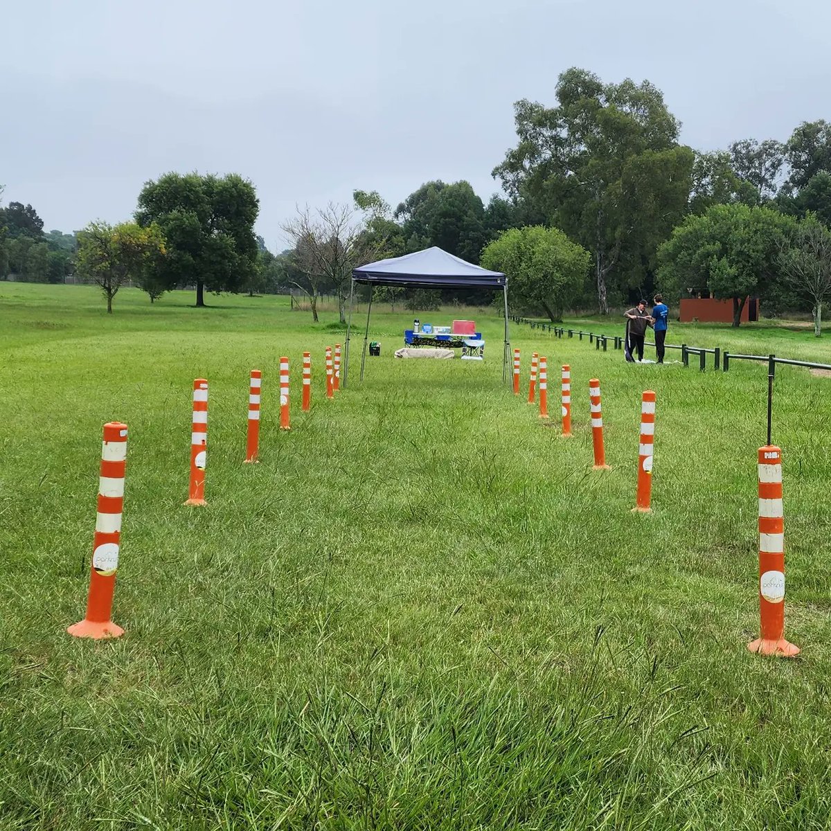 ebotseparkrun's tweet photo. Setting up at Ebotse parkrun on the last day of 2022! We're ready for you! Don't forget your barcode! We start at 8 am! #ebotseparkrun #loveparkrun https://t.co/ZErq9RMg1C