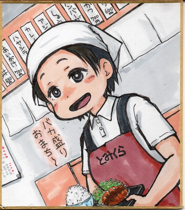 #属性キャラ錬成 まとめ2⑤赤髪でかポニー三白眼ツッコミ⑥ぽっちゃりタレ目の飲食店娘⑦ロングポニーローラー少女⑧よれTボサ銀髪の発明家 
