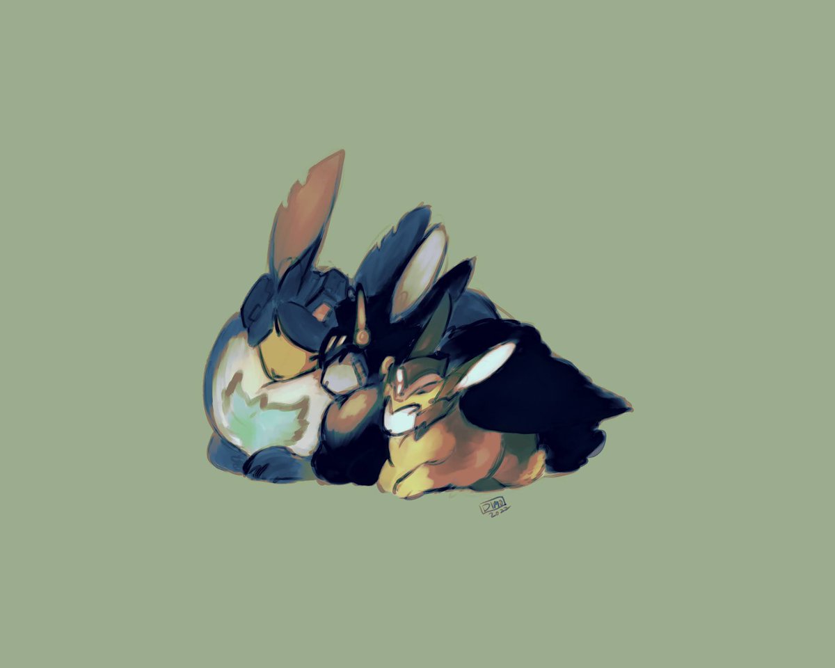 DimorphoX's tweet photo. Bunnies https://t.co/D8FGOQY2Kk