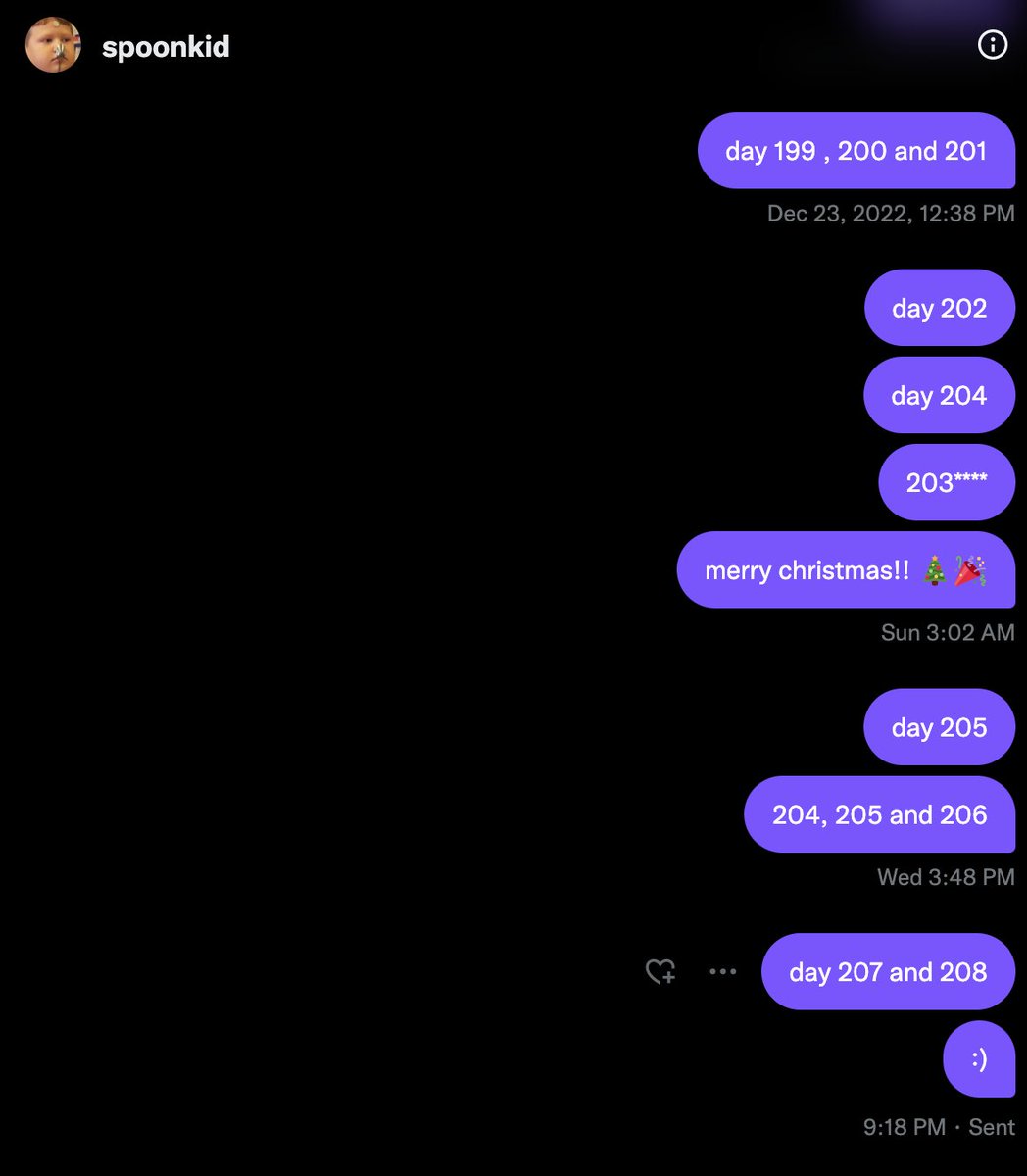 messaging spoonkid on the daily tweet media