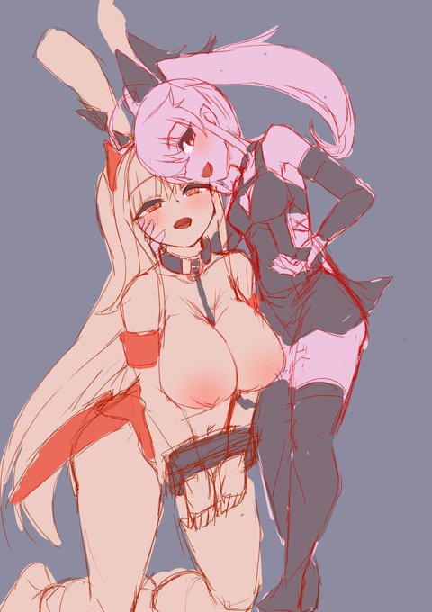 ルーナラヴィがペットになるやつ
ようやくしっくり行くラフができたかなー
年が明けたら完成させたい 