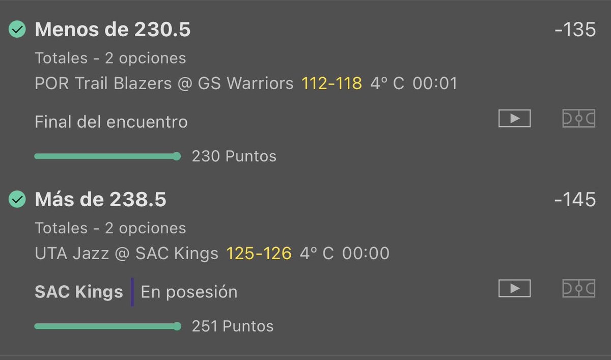 MarcianoPickss's tweet photo. Día perfecto carajo 😮‍💨✅🍀
2 días seguidos ✅✅ https://t.co/NADMZnIgSY