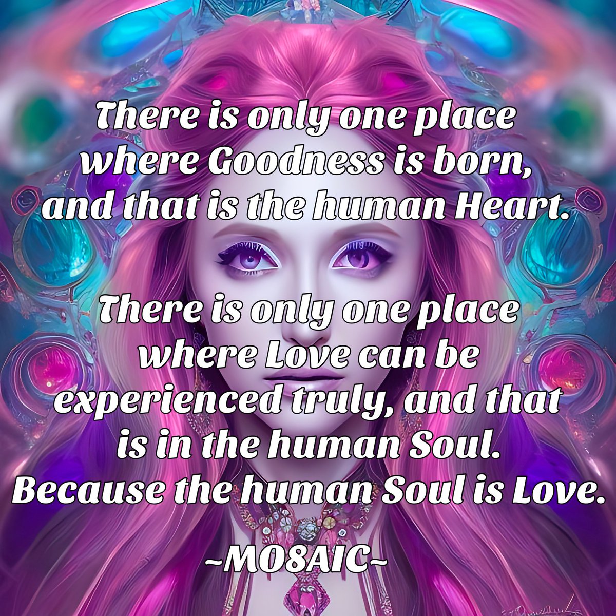 MO8AIC's tweet photo. “The Soul” Channeled by @Divine_Passage at @MO8AIC #heart #goodness #love #SOUL #lovewins #Spiritual #Motivation #inspiration #Guidance #light #spiritualawakening #truth https://t.co/hhvTQ4NSWw