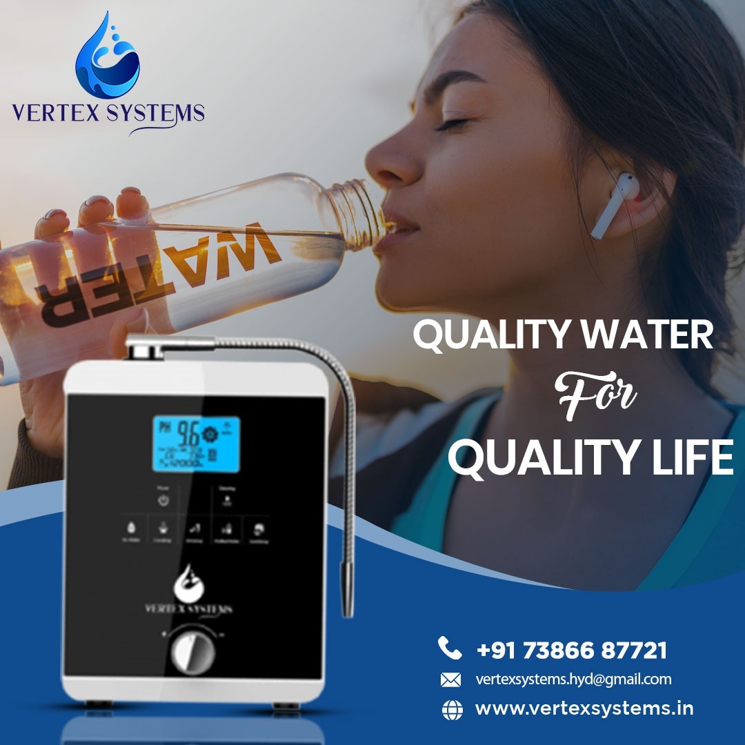 Vertexsystems1's tweet photo. 𝐐𝐔𝐀𝐋𝐈𝐓𝐘 𝐖𝐀𝐓𝐄𝐑 𝐅𝐎𝐑 𝐐𝐔𝐀𝐋𝐈𝐓𝐘 𝐋𝐈𝐅𝐄
Vertex system,  Water Purifiers suppliers, provide pure crystal water which helps to keep you #hydrated, flushes out #toxins, sends nutrition around your body, and aids in digestion. https://t.co/YvWC5cKGRL