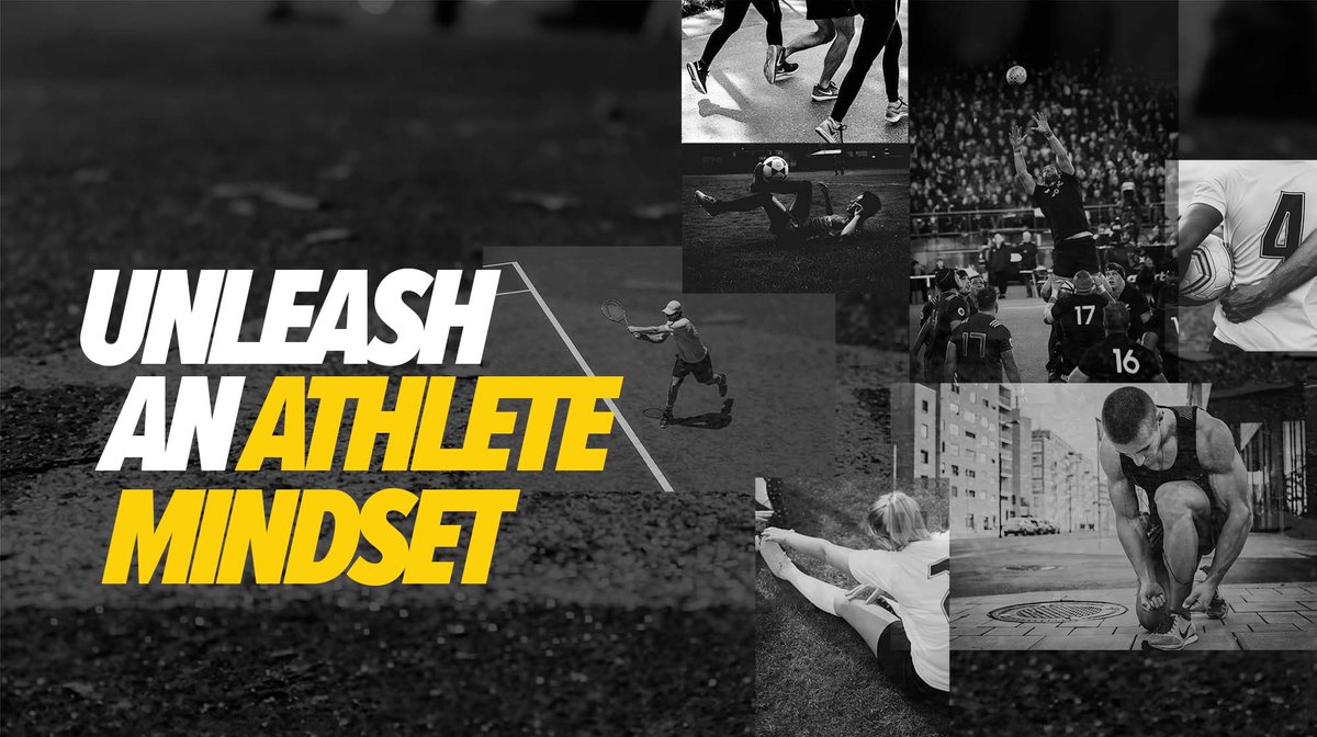 UnleashAcademy's tweet photo. On the pitch or in the boardroom, the mentality required is the same⚡️

Unleash your athlete mindset to succeed in life or business.

https://t.co/BJENzb44Ev https://t.co/P4FeRcIBng