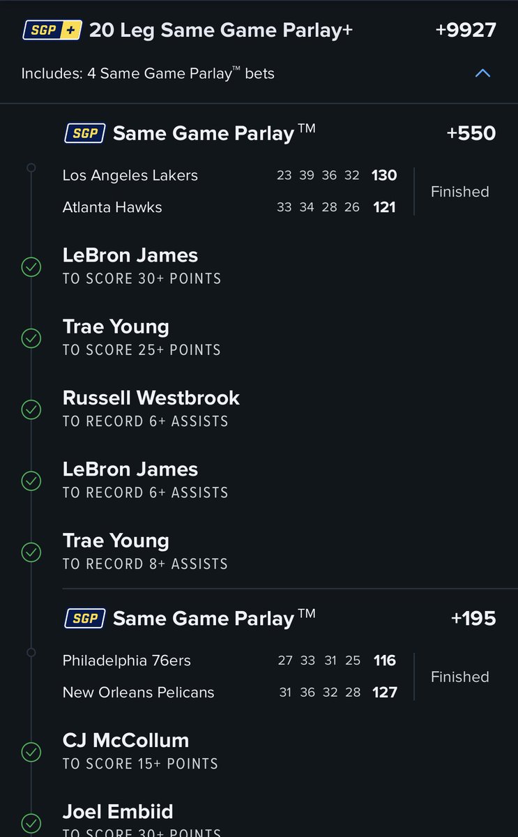 TannerClements's tweet photo. @CodyBrownBets so these Data Duels… went for it and it worked out! Thanks! https://t.co/nSGzVXMswa