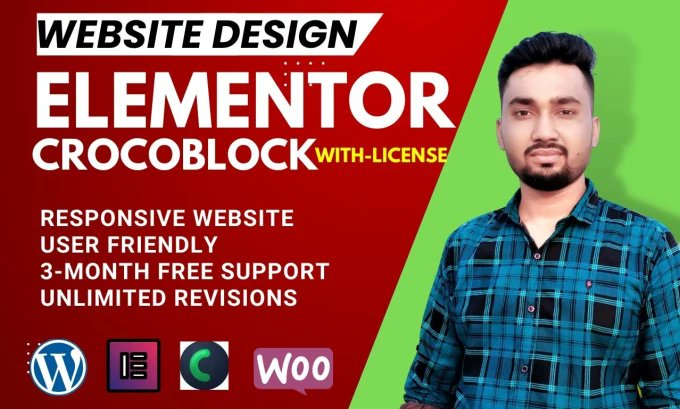 saifuldeveloper's tweet image. Are You looking for build modern business site, Corporate site, Booking site, Service Site, Blog/Magazine site, Newspaper, E-Commerce, WooCommerce Site, Dropshipping, Affiliate &amp;amp; any site By Elementor Pro &amp;amp; Crocoblock.
Hire me: fiverr.com/share/B00Zyz