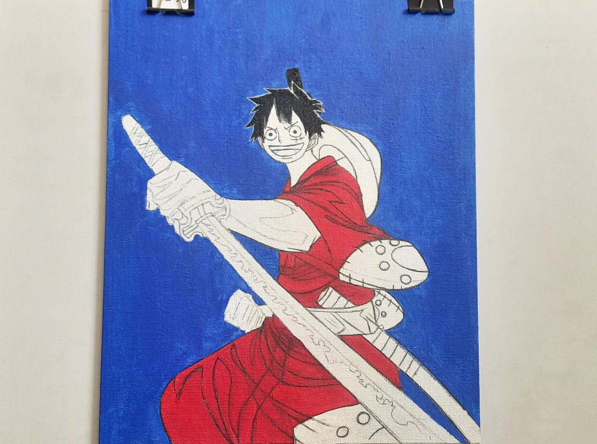 som_animation's tweet photo. Luffy 
Acrylic Canvas Painting of Luffy 

#luffy #onepiece #kingofthesea #anime #canvaspaintingluffy #painting #zoro #acrylicpainting https://t.co/V9NVk8tjii