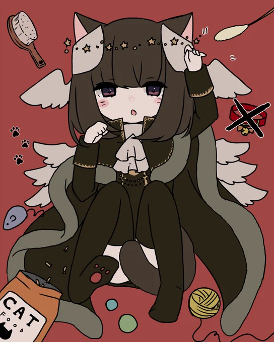 今年なんの絵描いたっけって漁ってたら出てきた絵がかわいかったので載せちゃう(いつ描いたんだっけ) #みじ絵 