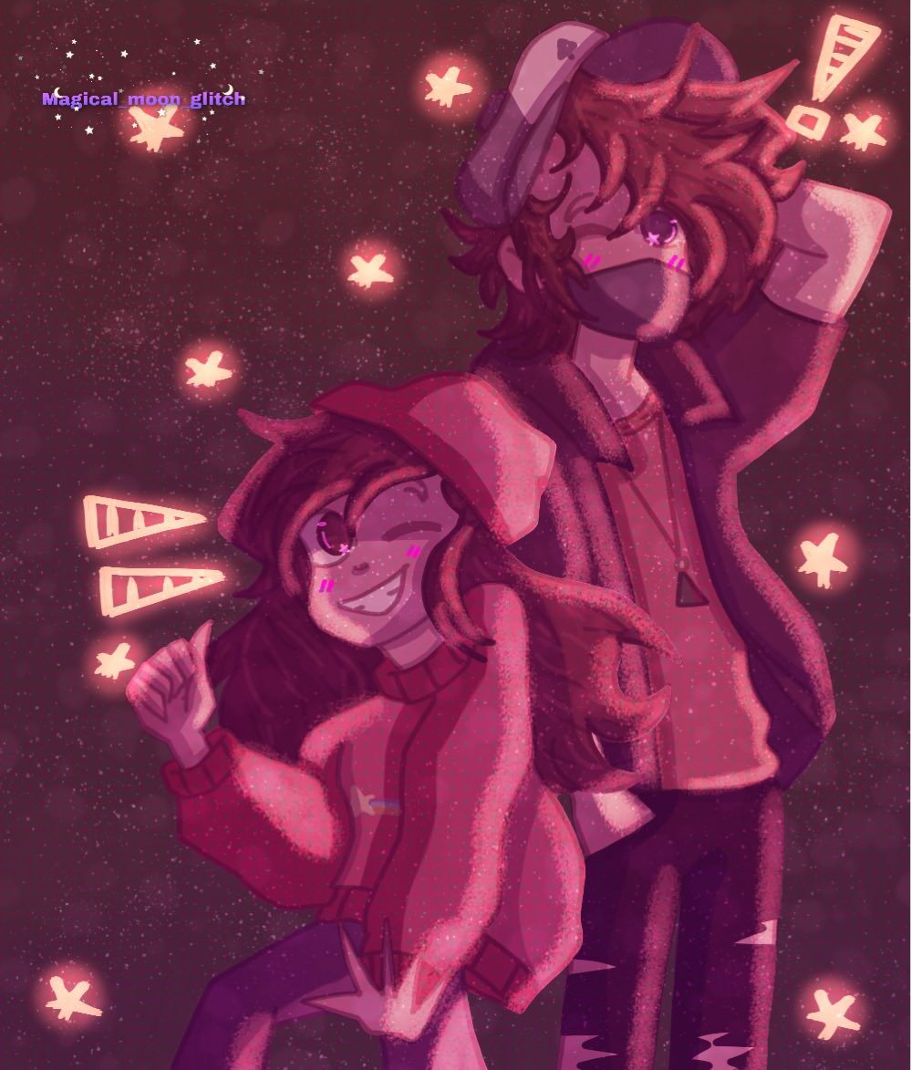 MagicalMoon9's tweet photo. Here’s mine: 
Hi! I’m Moon/Dust and I’m a digital fanartist who draws! Getting to 900 now would be great! Spare a follow if you want 👀/nf :D https://t.co/jdqp88KwSu