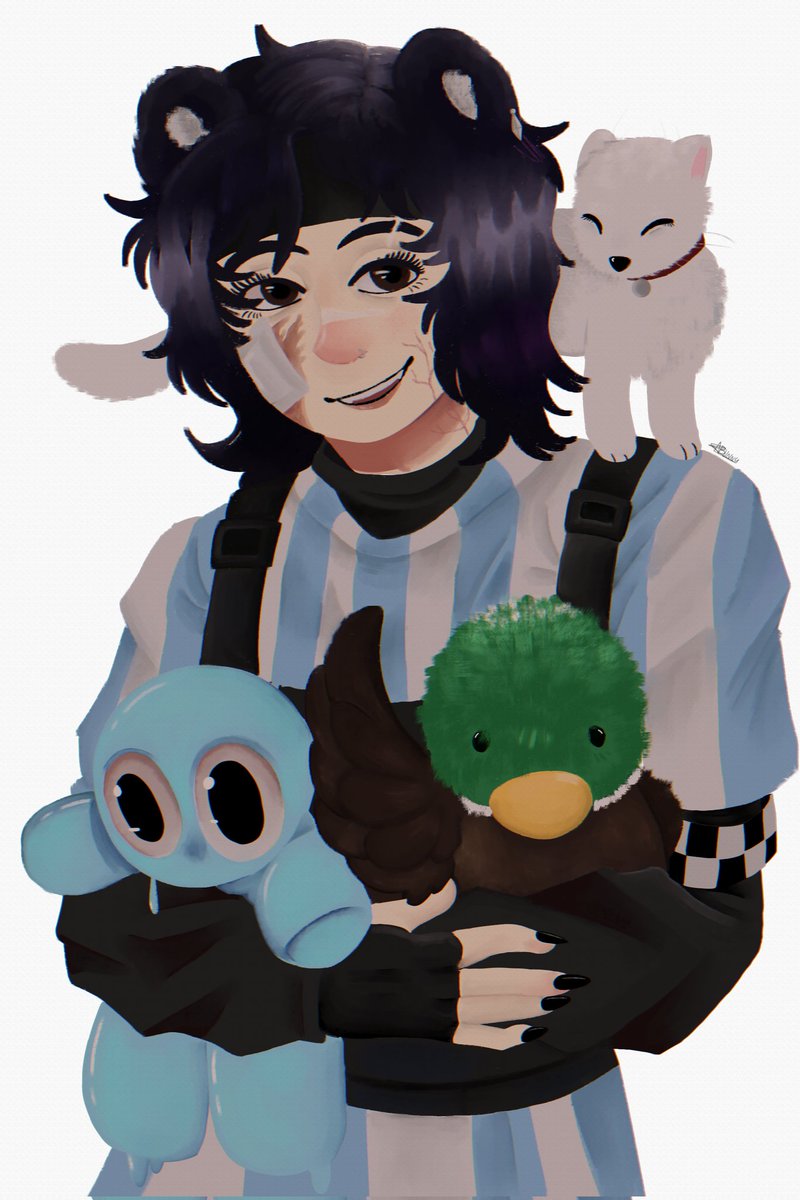 Bunnydemon_'s tweet photo. @MagicalMoon9 Tw//blood, heart 
Hi hi!!
I'm bunny and I draw a lot of Ranboo and sometimes Spanish mcyt!!
My goal for the next year is get to 1000 😎 and some friends are @saykilu_ @Sbartdump @ssillysweaterss 
(And thanks to you for all the support) https://t.co/j6GwBQ86o8