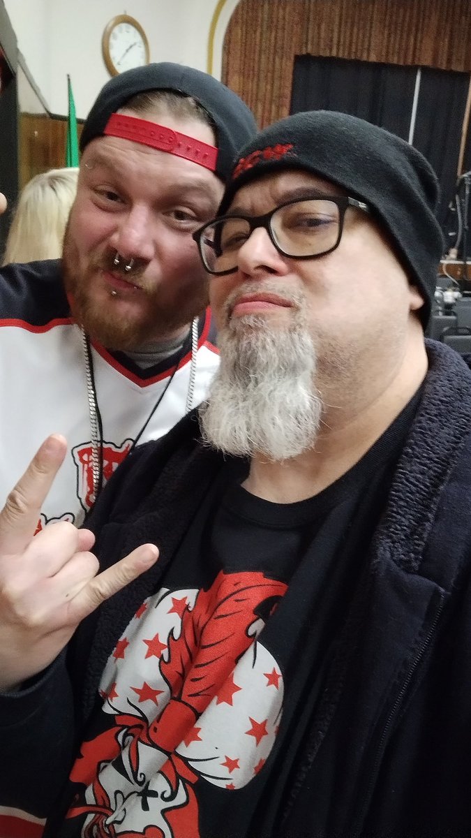 TheHotRod69's tweet photo. Good to see a couple of the homies last night at @ICWNHB #PFX14 and caught up with the big homie @HoodFoot418 https://t.co/F7TVbMN6xP