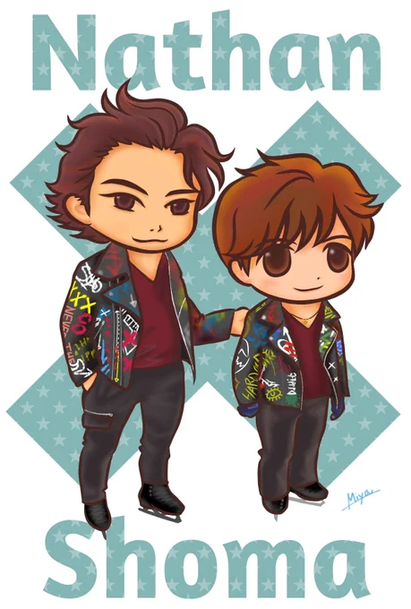 今年もマイペースでやって参りました。たくさんは描けないながら思い出がいっぱいでした来年はもっと描いて上手くなりて～と思っていますリプ遅遅なのですが、これからもよろしくお願いします#自分が選ぶ今年の4枚 #宇野昌磨 #shomauno 
