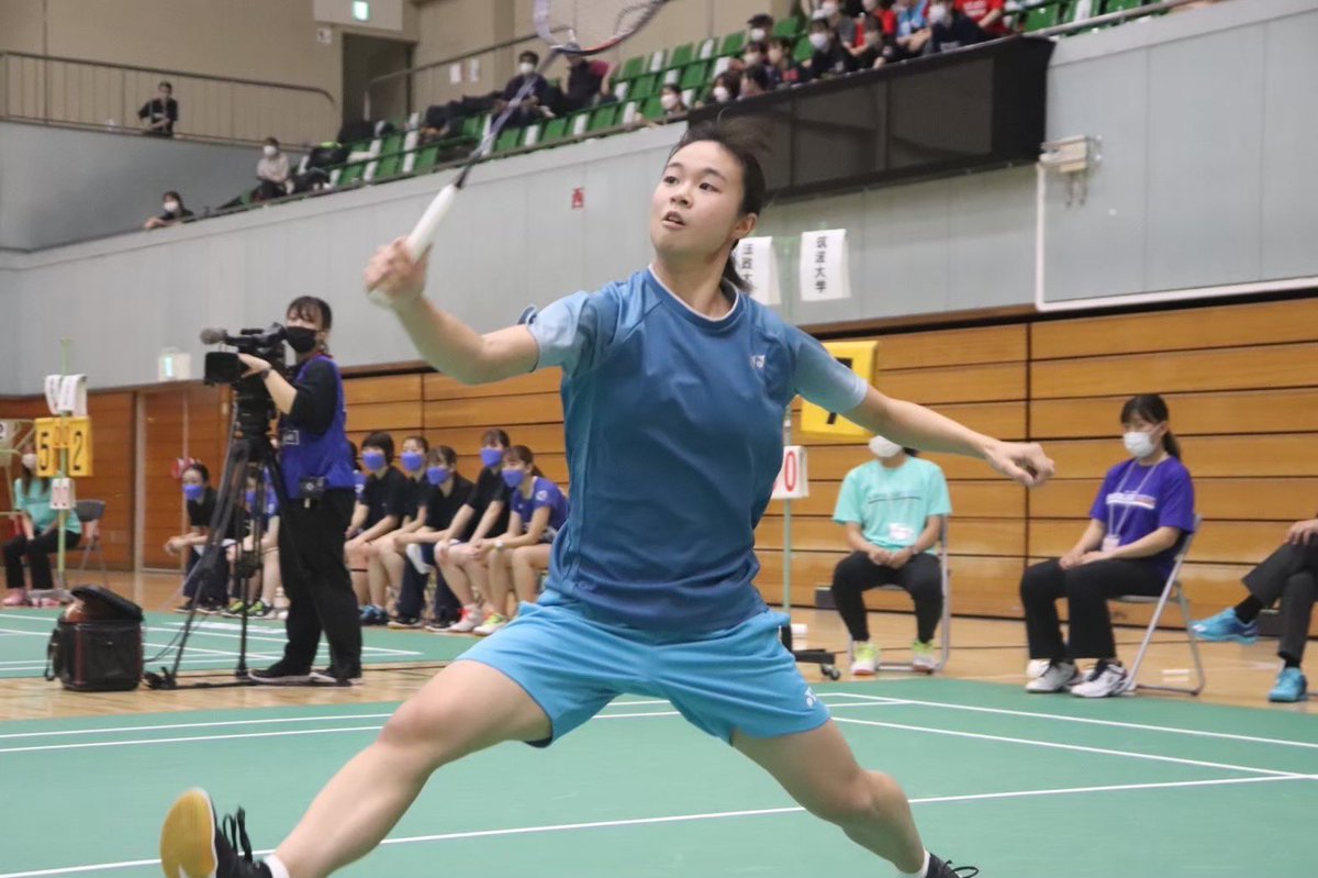 tsukubadminton's tweet photo. 【2023年日本代表選手内定のお知らせ 】
2023年日本代表選手に栗原あかり(体育3)が内定しました。

↓詳細はこちらをご覧ください。
https://t.co/UKTQvMJm4p

↓栗原選手の選手情報はこちらです。
https://t.co/3eVZE9GBfg

・筑波大学バドミントン部HP
https://t.co/iQjtOZIIqO https://t.co/HrHQVMtANo