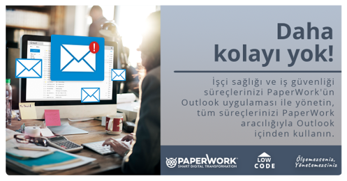 Daha kolayı yok!

İşçi sağlığı ve iş güvenliği süreçlerinizi PaperWork'ün Outlook uygulaması ile yönetin, tüm süreçlerinizi PaperWork üzerine toplayın ve Outlook içinden kullanın: zcu.io/7G7q

#dijitaldönüşüm #bpm #paperwork #ggsoft #SAP #işakışı #süreçyönetimi